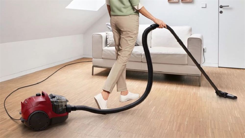 Bosch BGC21X350 Serie 4 vörös porzsák nélküli porszívó