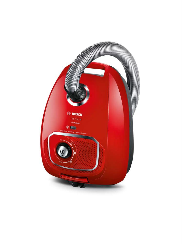Bosch BGLS4PET2 Serie 4 ProAnimal vörös porzsákos porszívó