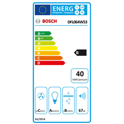 Bosch DFL064W53 kihúzható páraelszívó