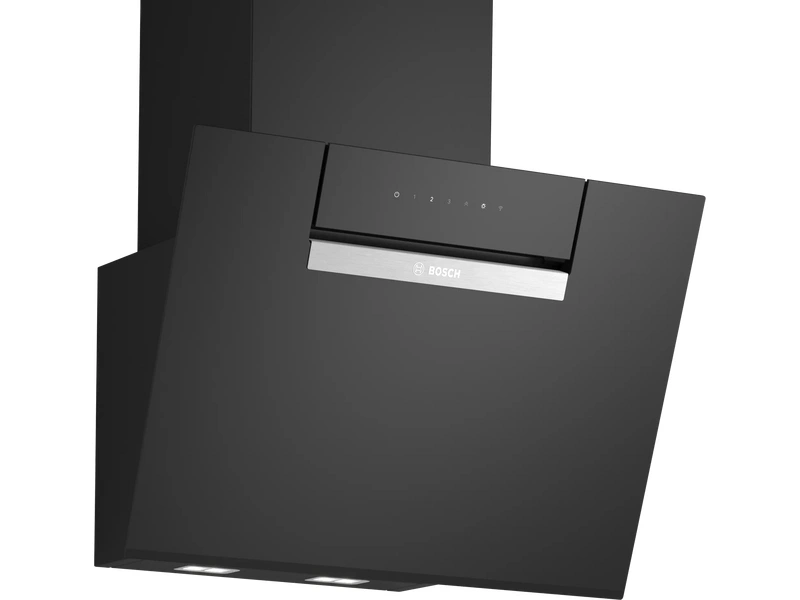 Bosch DWK67FN60 fekete, beépíthető, kürtős, méret:60cm, 56dB, páraelszívó