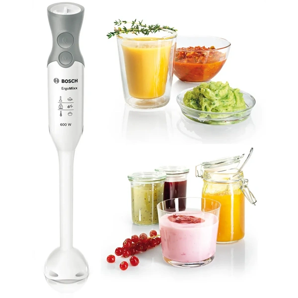 Bosch ErgoMixx MSM66020 2in1 fehér botmixer szett (Újszerű)