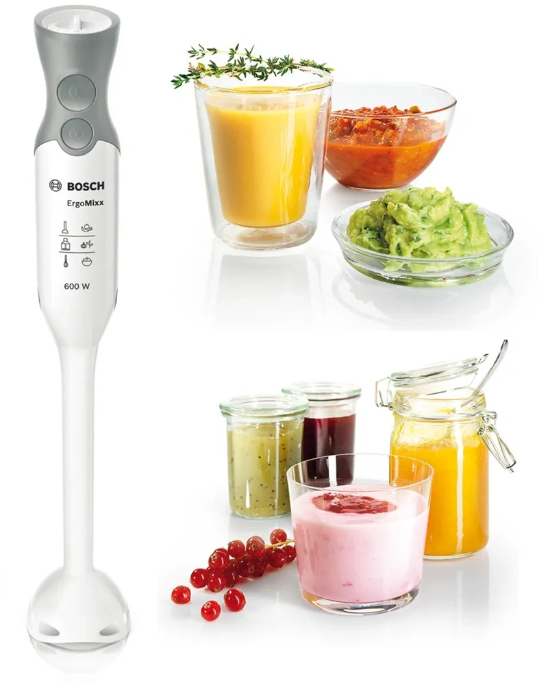 Bosch ErgoMixx MSM66020 2in1 fehér botmixer szett (Újszerű)