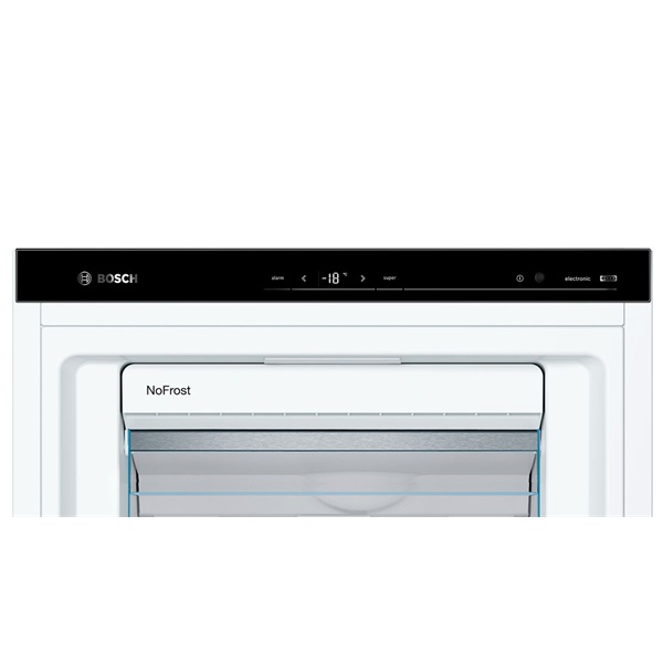 Bosch GSN58AWEV Fagyasztó: 365L, No Frost fagyasztószekrény