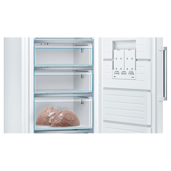 Bosch GSN58AWEV Fagyasztó: 365L, No Frost fagyasztószekrény