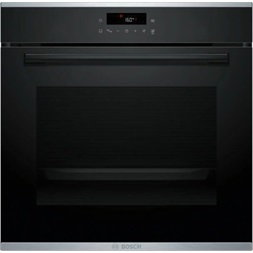 Bosch HBA272BB3 fekete, beépíthető, sütőtér:71L, grill, légkeverés, priolitikus tisztítás, sütő