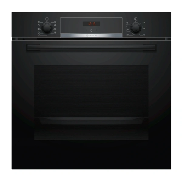 Bosch HBA534EB0 fekete, beépíthető, sütőtér: 71L, grill, hidrolitikus, sütő (Újszerű)