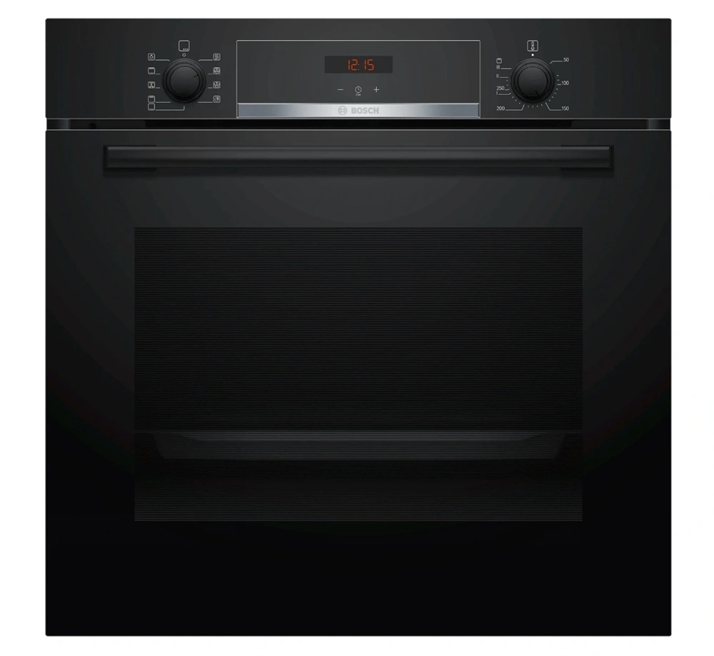 Bosch HBA534EB0 fekete, beépíthető, sütőtér: 71L, grill, hidrolitikus, sütő (Újszerű)