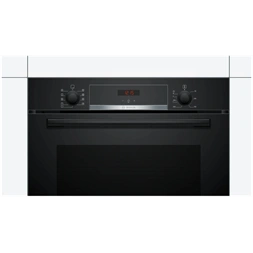 Bosch HBA534EB0 fekete, beépíthető, sütőtér: 71L, grill, hidrolitikus, sütő (Újszerű)