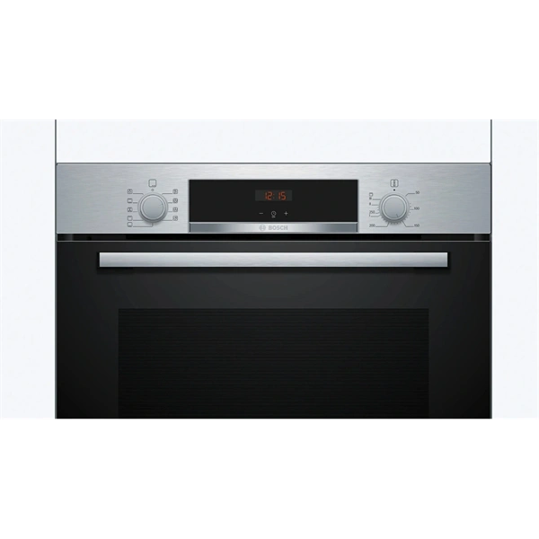 Bosch HBA534ES3 inox, beépíthető, sütőtér: 71L, légkeverés, sütő (Újszerű)
