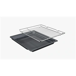 Bosch HBA534ES3 inox, beépíthető, sütőtér: 71L, légkeverés, sütő (Újszerű)