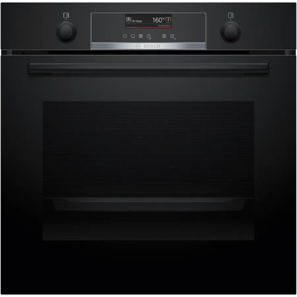 Bosch HBG539EB3 fekete, beépíthető, sütőtér:71L, grill, légkeverés, sütő