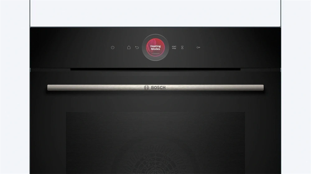 Bosch HBG7741B1 fekete, beépíthető, sütőtér:71L, grill, légkeveréses, sütő