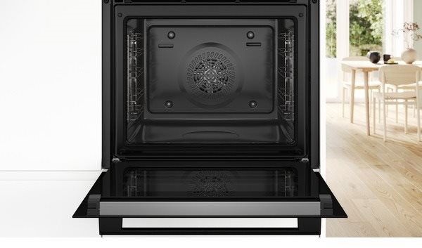 Bosch HQA574BB3 fekete, beépíthető, sütőtér: 71L, grill, légkeverés, sütő