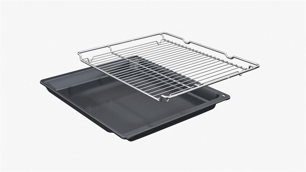 Bosch HQA574BB3 fekete, beépíthető, sütőtér: 71L, grill, légkeverés, sütő