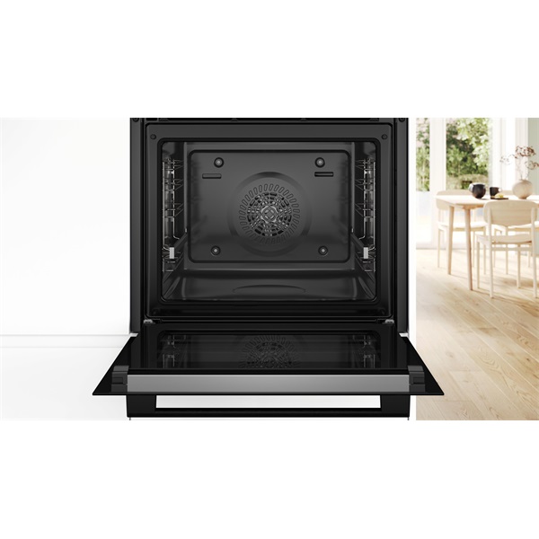 Bosch HQG572EB3 beépíthető fekete sütő