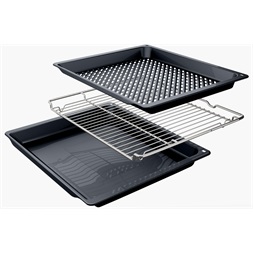 Bosch HQG572EB3 beépíthető fekete sütő