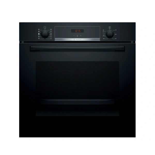 Bosch HRA534EB0 fekete, beépíthető, sütőtér: 71L, grill, légkeverés, hidrolitikus, sütő (Újszerű)