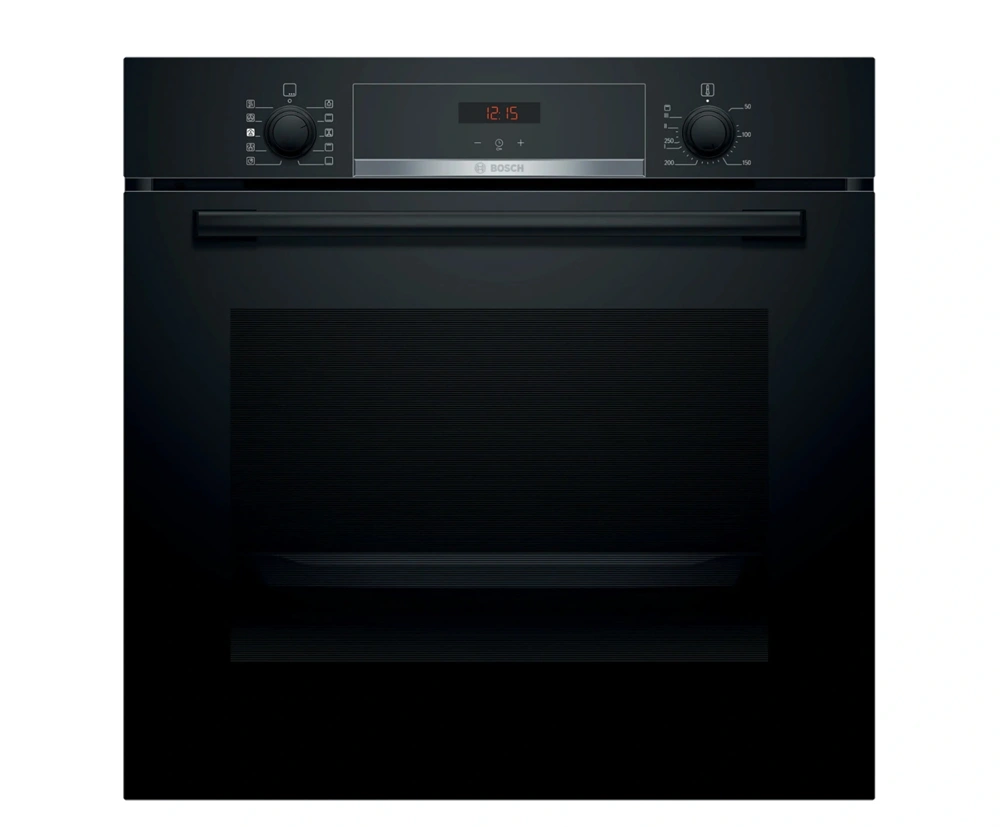 Bosch HRA534EB0 fekete, beépíthető, sütőtér: 71L, grill, légkeverés, hidrolitikus, sütő (Újszerű)