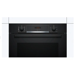Bosch HRA534EB0 fekete, beépíthető, sütőtér: 71L, grill, légkeverés, hidrolitikus, sütő (Újszerű)