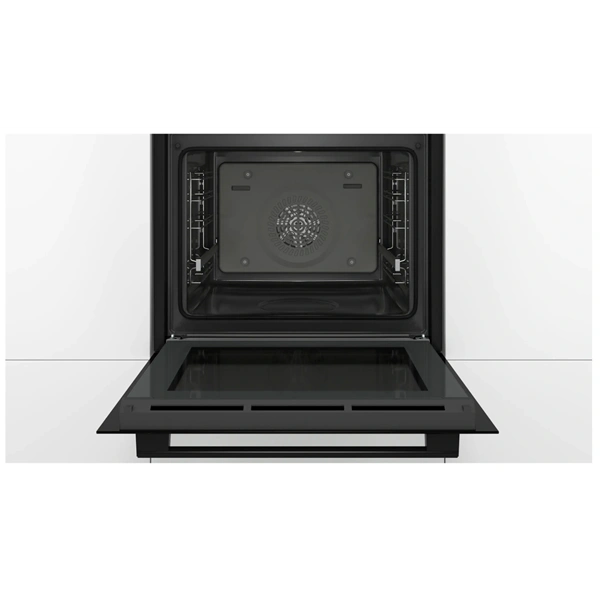 Bosch HRA534EB0 fekete, beépíthető, sütőtér: 71L, grill, légkeverés, hidrolitikus, sütő (Újszerű)