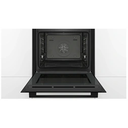 Bosch HRA534EB0 fekete, beépíthető, sütőtér: 71L, grill, légkeverés, hidrolitikus, sütő (Újszerű)