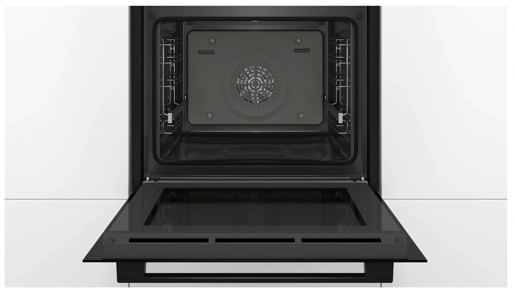 Bosch HRA534EB0 fekete, beépíthető, sütőtér: 71L, grill, légkeverés, hidrolitikus, sütő (Újszerű)