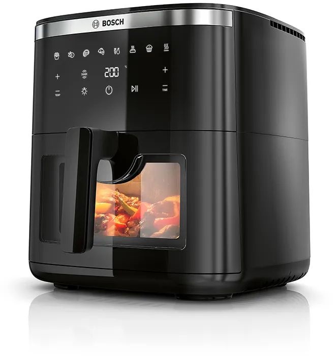 Bosch MAF671B0 fekete 7,2L forrólevegős sütő