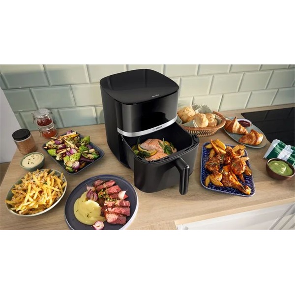 Bosch MAFS2462B fekete 6,1L forrólevegős sütő