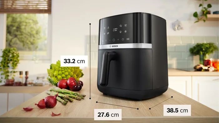 Bosch MAFS2462B fekete 6,1L forrólevegős sütő