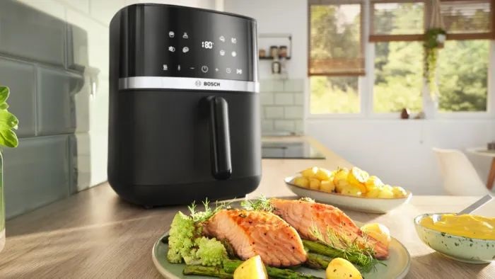 Bosch MAFS2462B fekete 6,1L forrólevegős sütő