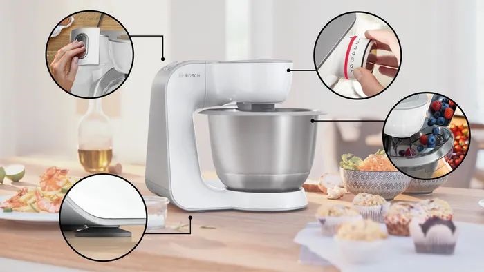 Bosch  MUM58210 fehér-ezüst konyhai robotgép