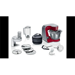 Bosch MUM5X720 1000W, 3,9L, vörös konyhai robotgép (Újszerű)