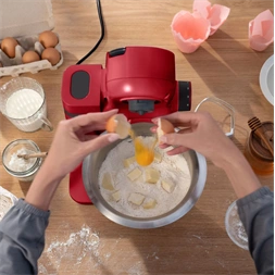 Bosch MUMS2ER01 700W, 3,8L, vörös konyhai robotgép