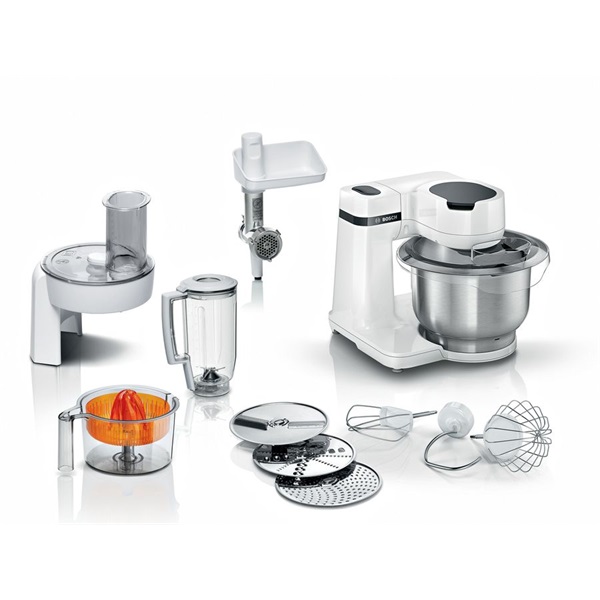 Bosch MUMS2EW40 fehér konyhai robotgép szett (Újracsomagolt)