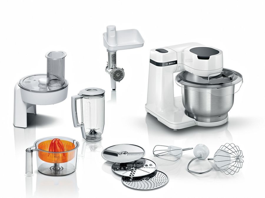 Bosch MUMS2EW40 fehér konyhai robotgép szett (Újracsomagolt)