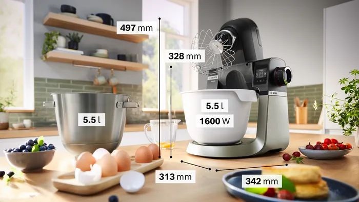 Bosch MUMS6ZS23D MUM Serie6 fekete-inox konyhai robotgép