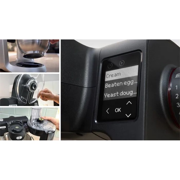 Bosch MUMS6ZS23D MUM Serie6 fekete-inox konyhai robotgép