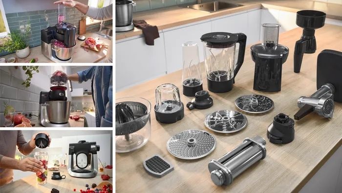 Bosch MUMS6ZS23D MUM Serie6 fekete-inox konyhai robotgép