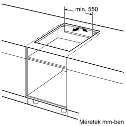 Bosch PUE611FB1E beépíthető indukciós főzőlap