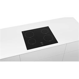 Bosch PUG611AA5E fekete, beépíthető, indukciós, főzőzóna: 4, beépíthető méret: 56cm, főzőlap (Újszerű)