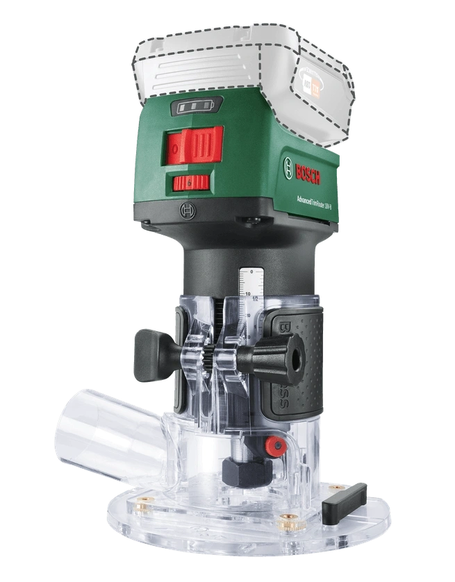 Bosch Router Combi Set akkumulátors felsőmaró