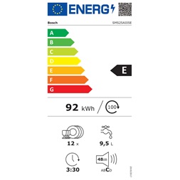 Bosch SMS25AI05E inox mosogatógép