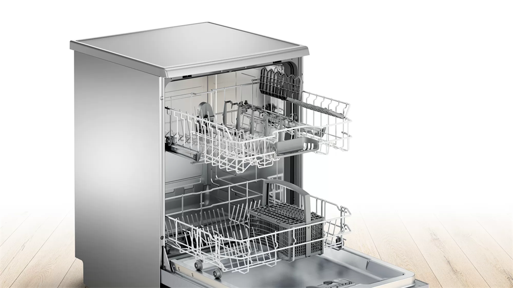 Bosch SMS25AI05E inox, programok száma: 5, szabadonálló, 12 terítékes mosogatógép 