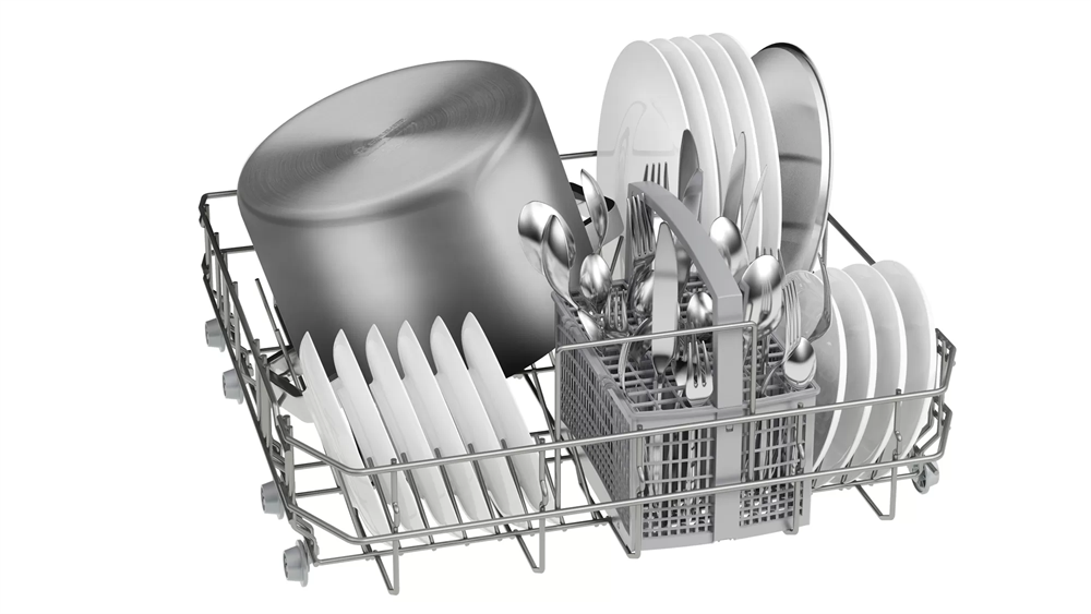 Bosch SMS25AI05E inox, programok száma: 5, szabadonálló, 12 terítékes mosogatógép 