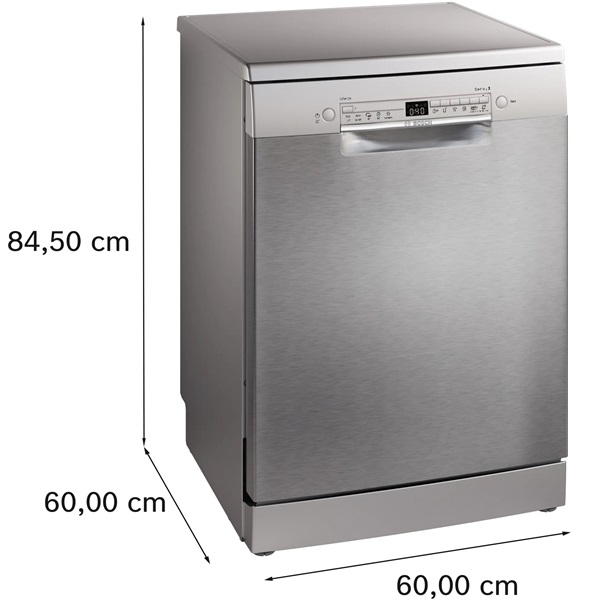 Bosch SMS2HVI02E 14 terítékes inox mosogatógép