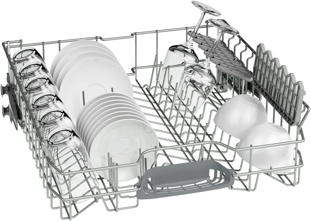 Bosch SMS2HVI02E inox, programok száma: 6, szabadonálló, 14 terítékes mosogatógép 