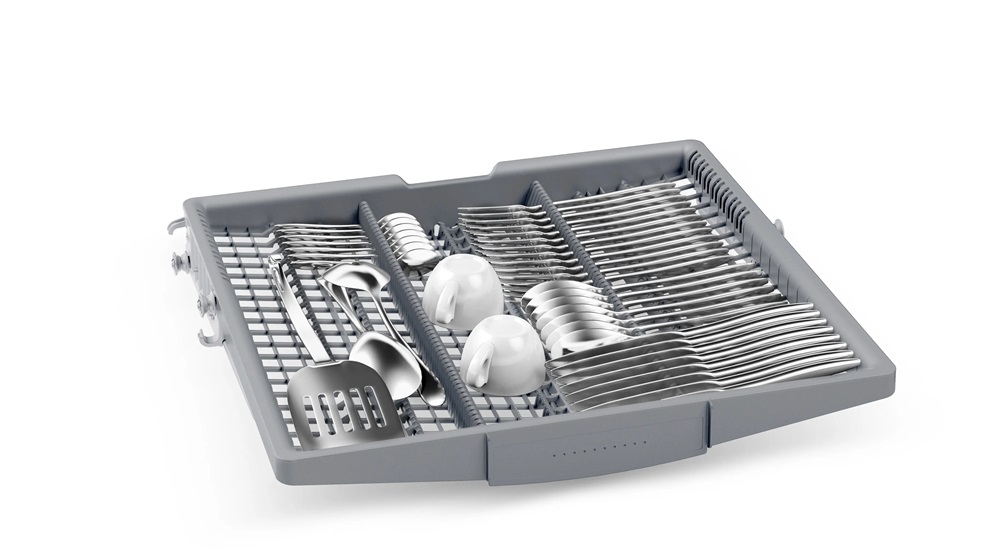 Bosch SMS2HVI02E inox, programok száma: 6, szabadonálló, 14 terítékes mosogatógép 