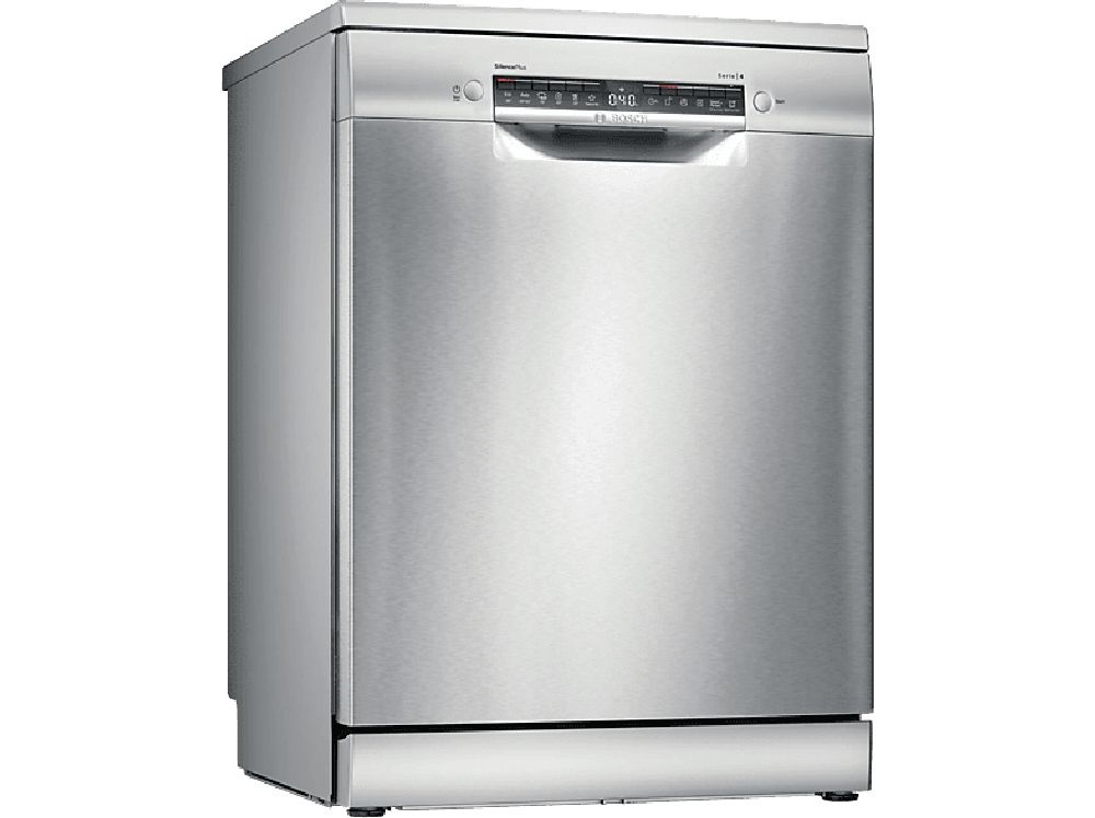 Bosch SMS2HVI02E inox, programok száma: 6, szabadonálló, 14 terítékes mosogatógép 