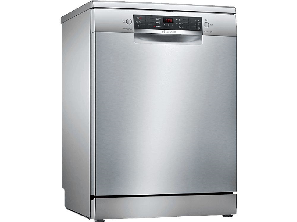 Bosch SMS46KI01E inox, programok száma: 6, szabadonálló, 13 terítékes mosogatógép 