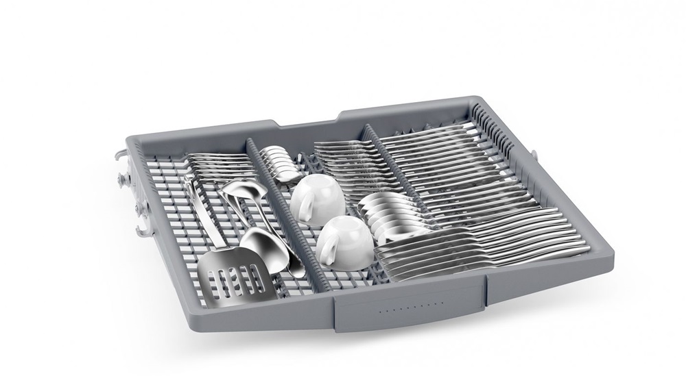 Bosch SMS46KI01E inox, programok száma: 6, szabadonálló, 13 terítékes mosogatógép (Újszerű)